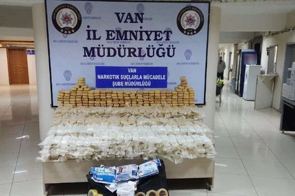 254 kilo eroin ele geçirildi