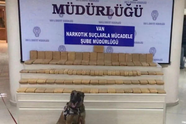 59 kilogram eroin ele geçirildi