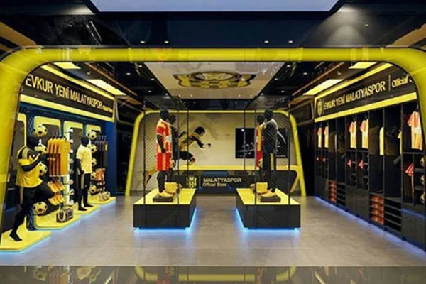 Evkur Yeni Malatyaspor'un kulüp mağaza tasarımı belli oldu
