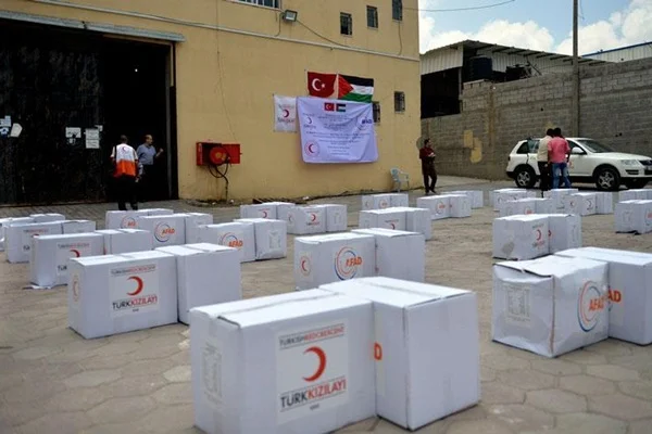 Türk Kızılayı'ndan Gazze'ye tıbbi destek