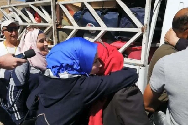 4 yıllık özlem gümrük Kapısında son buldu