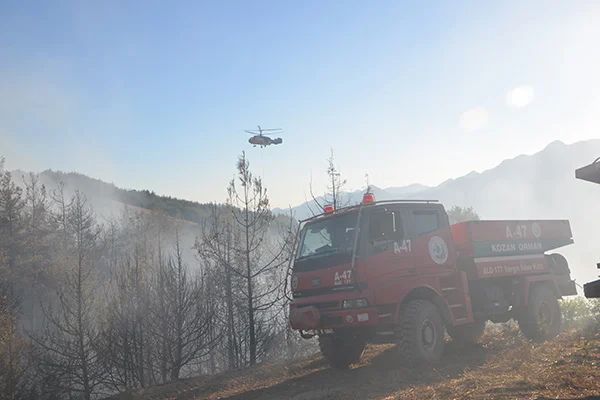 Adana'da orman yangını kontrol altına alındı