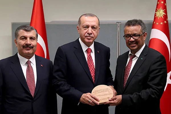 BM'den Sağlık Bakanlığı'na ödül
