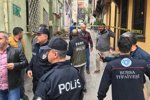 Bursa'da doğalgaz patlaması