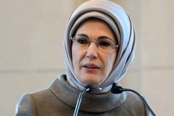 Emine Erdoğan'a ABD'de 'insani yardım liderliği' ödülü