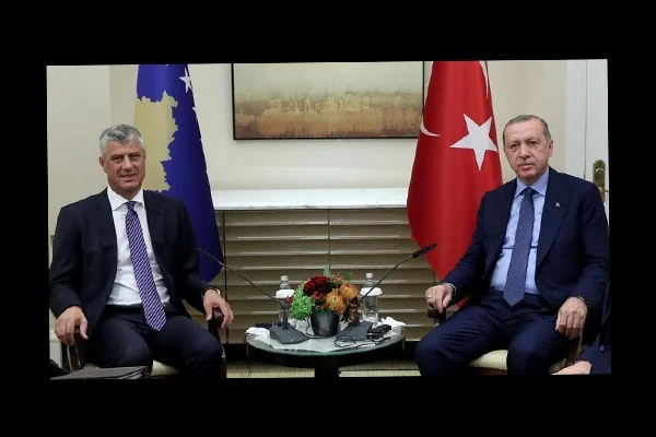 Erdoğan, Kosovalı mevkidaşıyla görüştü
