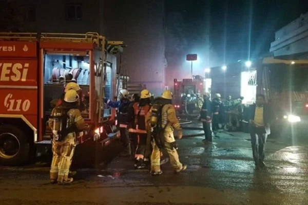 Esenyurt'ta fabrika yangını