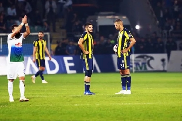 Fenerbahçe 3-0 yenildi