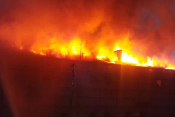 Konya'da yurt yangını