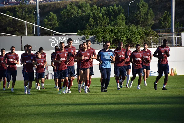Trabzonspor, Kasımpaşa maçı hazırlıklarına başladı