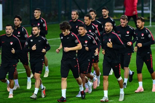 A Milli Takım hazırlıklarını sürdürdü