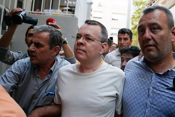 ABD Büyükelçiliği Maslahatgüzarı'ndan Brunson'a ziyaret