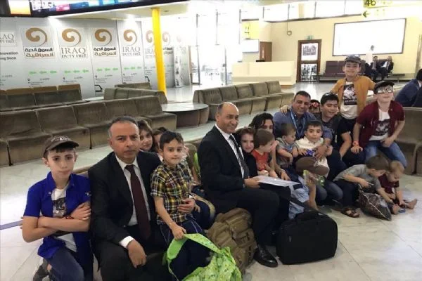 Aileleri IŞİD'e katılan 17 Türk çocuk Bağdat'tan Türkiye'ye getirildi