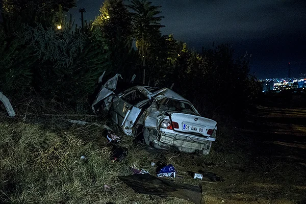 Ankara'da trafik kazası