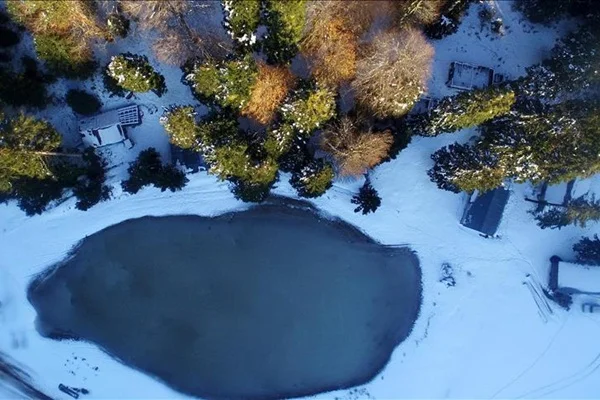 Batı Karadeniz yaylaları beyaza büründü
