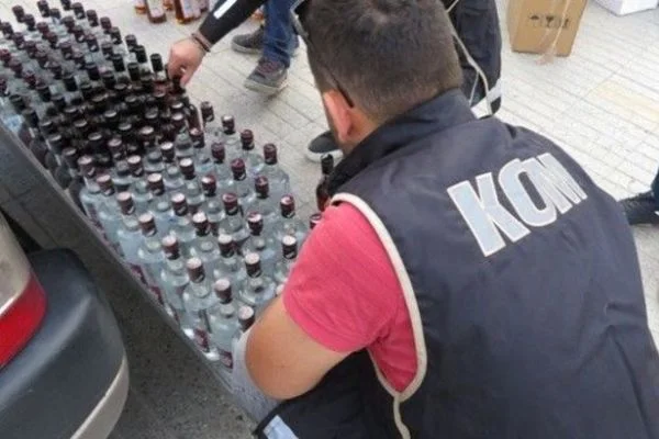 Denizli'de sahte içkiden 2 kişi öldü, 2 kişi kör oldu