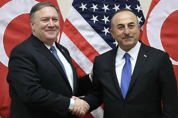 Dışişleri Bakanı Çavuşoğlu Pompeo ile görüştü