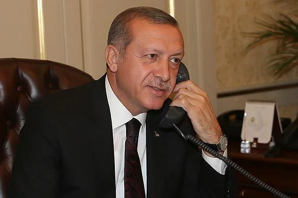 Erdoğan'dan Irak Cumhurbaşkanı Salih'e tebrik
