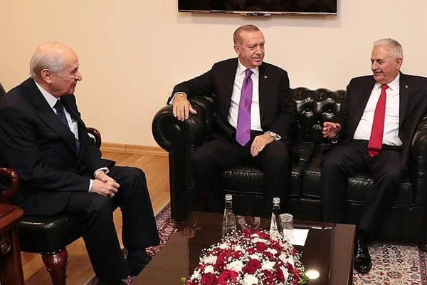 Erdoğan'dan MHP ile ittifak açıklaması