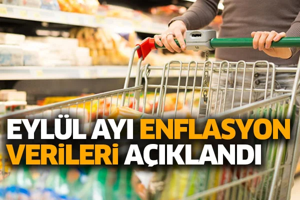 Eylül ayı enflasyon verileri açıklandı