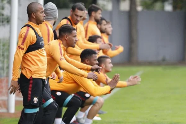 Galatasaray'da Bursaspor maçı hazırlıklarını sürdürdü
