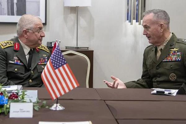 Genelkurmay Başkanı, Amerikalı mevkidaşıyla görüştü