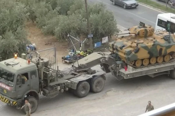 Hatay'da askeri hareketlilik
