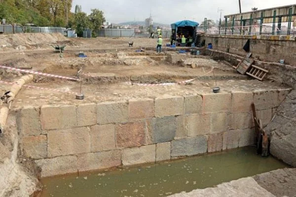 Haydarpaşa Garı Khalkedon şehrine ait kalıntılar bulundu