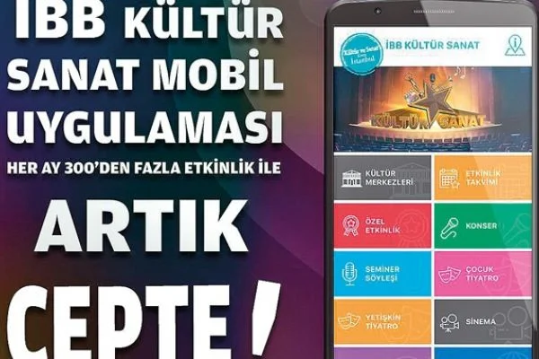 İBB'nin kültür sanat etkinlikleri "bir tıkla" cepte