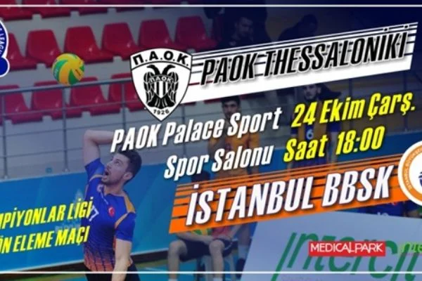 İBB Spor Voleybol Takımı Avrupa Şampiyonlar Ligi'nde PAOK deplasmanına çıkıyor