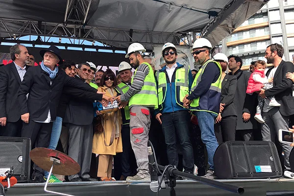 'Kadıköy Tiyatro' binasının temeli atıldı
