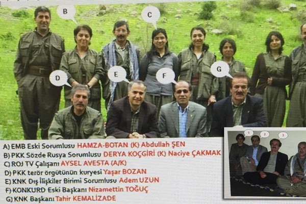 PKK elebaşlarıyla fotoğrafları ortaya çıkan HDP'li isim tutuklandı