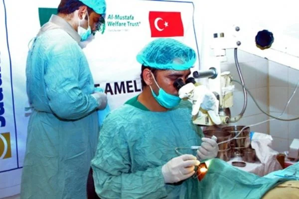 Sadakataşı'ndan Etiyopya'da katarakt ameliyatları