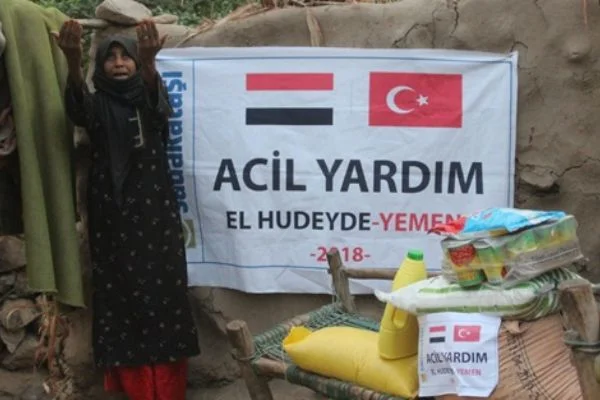 Sadakataşı'ndan Yemen'e acil yardım