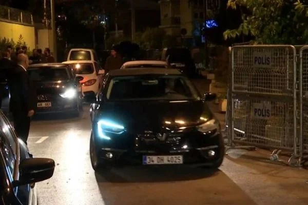 Suudi Arabistan Konsolosluğunun araçları arandı