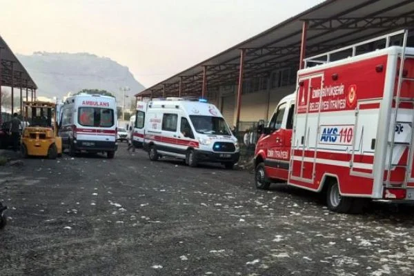 Tekstil atölyesinde korkunç olay