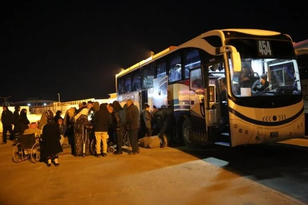 Telaferli ailelerin geri dönüş sevinci