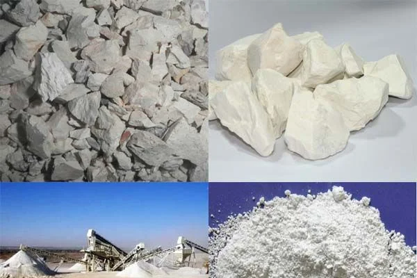 Türkiye'de bulunan kaolin madeni birçok ürünün hammaddesi