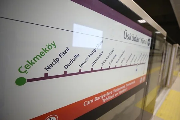 Üsküdar-Ümraniye-Çekmeköy metrosunun 2. etabı açılıyor