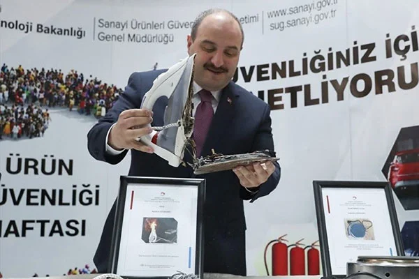 Varank: 178 güvensiz ürün piyasadan toplatıldı, Türk Malı damgası onurumuzdur