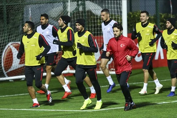 A Milli Futbol Takımı hazırlıklarını sürdürdü