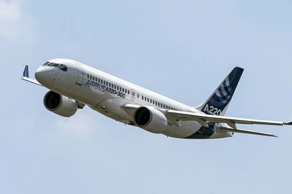 Airbus A220 İstanbul'da görücüye çıktı