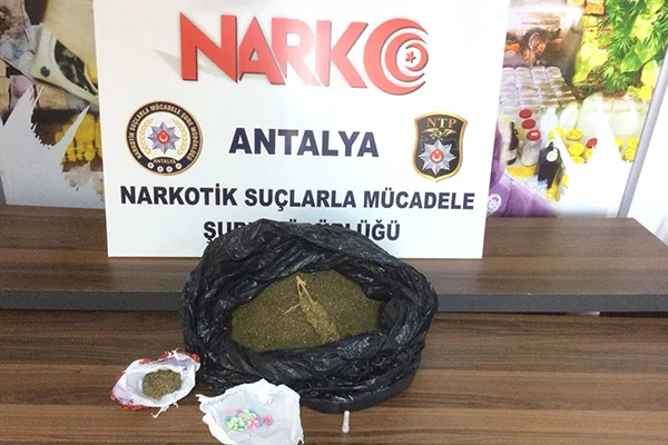 Antalya'da uyuşturucu operasyonu