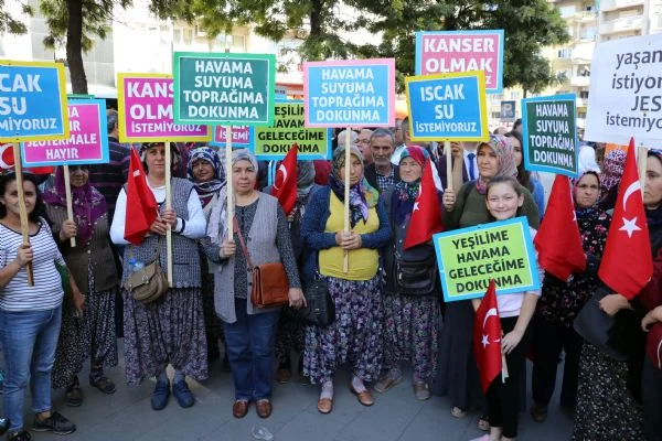 Aydın'da jeotermal enerji santraline tepki