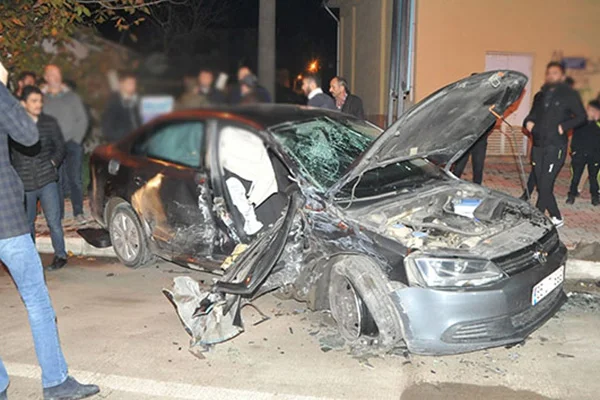 Bafra'da trafik kazası: 4 yaralı