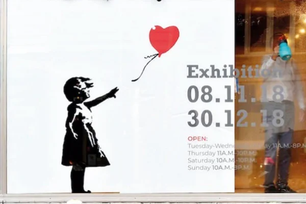 Banksy'in eserlerine el koyuldu