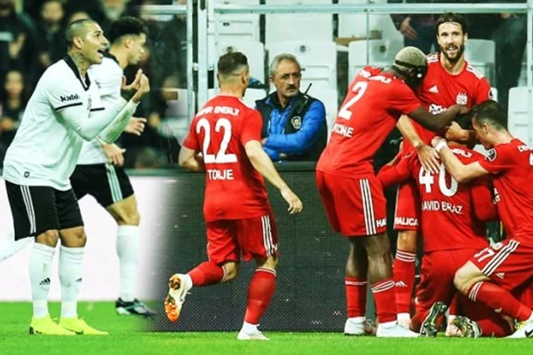 Beşiktaş'a zirve yolunda ağır darbe