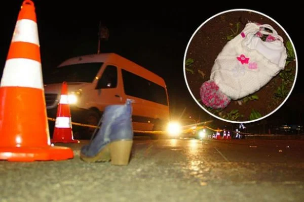 Bingöl'de otomobilin çarptığı anne ile kızı öldü