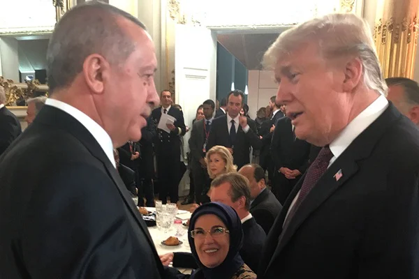 Cumhurbaşkanı Erdoğan, Trump'la görüştü