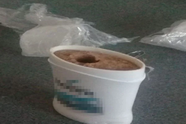 Deodorant kutusunda patlayıcı!